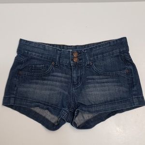 Mossimo Junior Jean Short Faded Denim Fit 6 Size 5